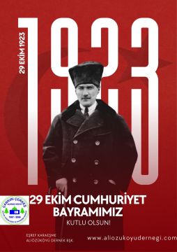 CUMHURİYETİMİZİN 102 iNCi YILI KUTLU OLSUN